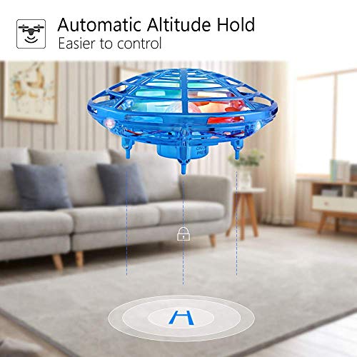 BIBIELF Flying Toys, Drone for Kids with Remote Control, Mini RC Drone with 2 Speed Models for Birthday Gifts for Kids… - Image 3
