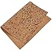 CHZIMADE A3 Double Side Cork Stripes Fabric DIY Sheet Canvas Back Great for Hair Bows Making Craft