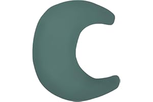 snuggle me Organic Nursing Pillow (New 2025 Design) | Bottle & Breastfeeding Pillow with Organic Cotton Cover & Fiberfill, Machine Washable Feeding Pillow, Newborn Essentials Must Haves (Moss) - v2