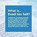 Westlab Pure, Unscented Dead Sea Salts (2 x 11lb resealable bags, 22lb) for all natural treatment of Psoriasis, Eczema, Acne, Dry skin. Relaxes aching muscles. 100% Pure and Certified mineral content.