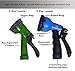 RAAYA 50' Expandable Garden Hose, Kink Free, Strongest, 8-Set Spray, Hook, 3 Layers with Extra PVC and Fabric Layers