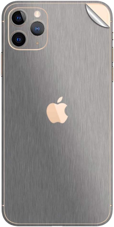 DBRAND Silver Titanium 3M (Vinyl) Skin for Apple iPhone 11 Pro Max (Split) - (Back Only)