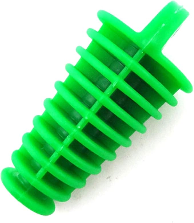 RaceGuy Soft Rubber Green Exhaust Muffler Mufflers Plug Bung Wash Plug for Motocross UTV ATV