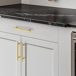 HOME EDIT Brushed Brass Cabinet Handles 5 Inch Hole