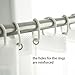 HelloAuto 1.7 TIMES THICK Shower Curtain Liner Clear Mildew Resistant Bath Curtain Liner Set with 12 Hooks Waterproof PEVA (72x72 in)-Clear