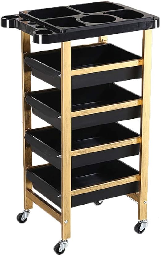 Salon Tray Trolley 4 Drawers Multi Function Spa Beauty Makeup