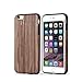 iPhone 6 Case Phone 6s Case TabPow Wooden Design Shockproof Drop Protection Heavy Duty Dual Layer Slim Hybrid Wood Case Cover For iPhone 6 iPhone 6S Dark Rosewood