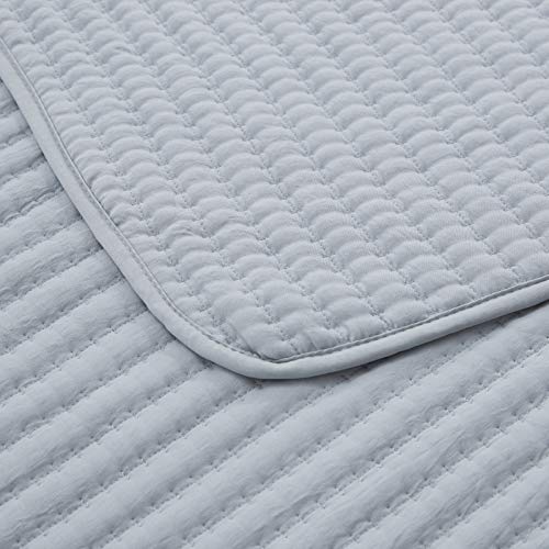 SEMECH Queen Quilt Set Queen Size Quilt, Aqua Quilt Bedspread Queen