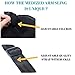MEDIZED® Arm Sling with Thumb Support Dislocated Shoulder for Broken Arm Immobilizer Wrist Elbow Support Ergonomic, Lightweight, Breathable Mesh, Split Strap - Suits both Men & Women, One size (Adult)
