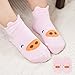 LUXEHOME (YR1604) Anti-Slip Grip Soles Cozy Cartoon Baby Socks,8 Pairs per Pack (M 2-4 Years)