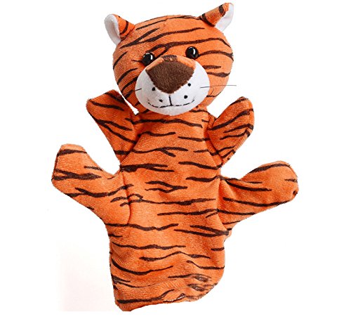 image for Genmine Cute Animals Hand Puppets Funny Toys Zoo Friends Finger Puppet