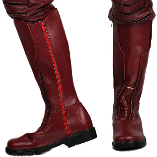 Flash Costume Boots Shoes Full Series Characters Cosplay Accessories Props