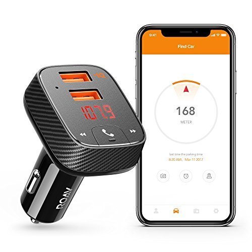 Anker Roav SmartCharge F2 Bluetooth FM Transmitter, Wireless Audio