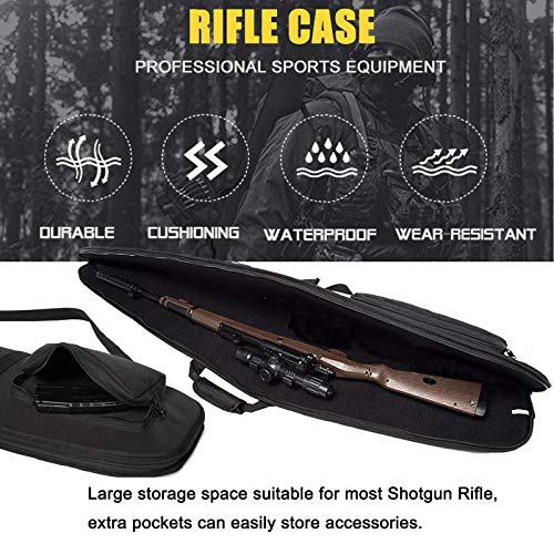 DENTOYOU SoftGunCase RifleCases Outdoor Shotgun Storage Bag Padded for Scoped Rifles Case