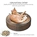 Cat ,Collapsible Cat Scratcher Lounge Post with Ball Toy Bell & Catnip, High Density Recycled Corrugated Kitty Scratching Pad Cats Turbo Toysthumb 4