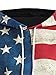 ABD Unisex Fashion USA American Flag Print Slim Pullover Hoodie Sweatshirt, Large