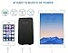Zebora Powerful Portable Solar Charger Equipped with 4 Foldable Solar Panels & 10,000 mAh Dual USB Ports Power Bank for Mobile Devices, Pads & More Other USB-charged Devices