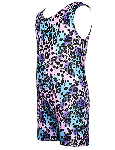 Wah Na Toddler Girls One Piece Purple Gymnastics Unitard For 6x - Thumbnail 2