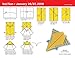 Paper Airplane Fold-a-Day 2019 Calendar
