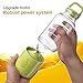 THYMY Juicer Cup Portable Blender Mini Juice Extractor Eletric Rechargeable Mixer with USB Charger Cable 24oz High-Speed to Mix Ice Fruits