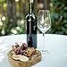 Hand Blown Crystal Wine Glasses - Bella Vino Standard Red/White Wine Glass Made from Crystal Glass, Perfect for Any Occasion, Great Gift, Set of 2, Clear (Red wine glasses)