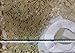 SanVera17 African Lace Net Fabrics Nigerian French Fabric Embroidered and Gold Thread Guipure Lace for Party Wedding (White) 5 Yards