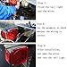 AUDEW Pair Square Tail Brake Lights Kit Water Resistant LED Side Marker for Boat/ Trailer Stop License Tail Brake