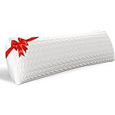 ZonLi Long Body Pillow for Adults, Firm Body Pillow with Adjustable Shredded Memory Foam, Soft Support for Side Sleepers, Pregnant Women, Washable Quilted, Valentines Day Gifts, 20 x 54 Inch, White