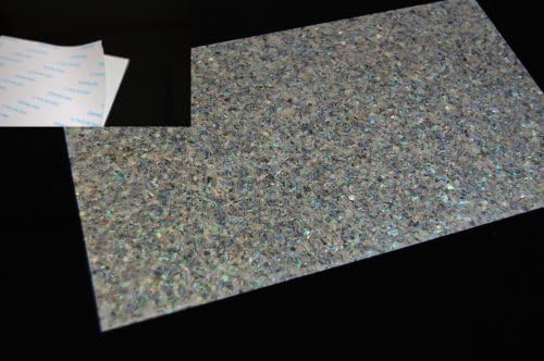 Paua Sparkle Coated Adhesive Veneer Sheet
