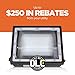 EverWatt LED 80W Wall Pack Outdoor Area Light Fixture, 5000K Natural White, 9850 Lumens, Replacement for 400W-500W Equivalent HPS/HID Wall Lights IP65 Waterproof, UL/DLC Listed, Optional Photocell