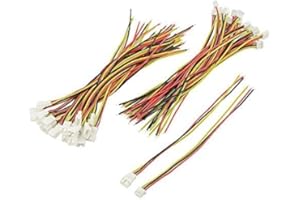 40PCS(20Pairs) JST PH 2.0mm 3PIN Female Male Connecting Plug with 15cm Terminal Connector Wire Cable for LED Light Strip 5.9’