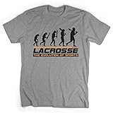 Premium Lacrosse T-Shirt Short Sleeve | Lacrosse Evolution | Youth to Adult Sizes | Multiple Colors