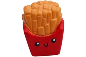 French Fries, Soft Scented Food Cute Slow Rising French Fries for Stress Relief, PU Foam Food Toy