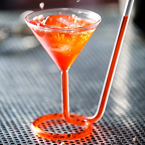 WSSBZ Cocktailgläser, Spiral-Design, 4 Stück – Bild 5