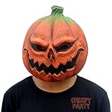 CreepyParty Deluxe Novelty Halloween Costume Party Latex Crazy Vegetables Head mask