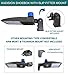 kadision 150W LED Parking Lot Light with Photocell, LED Shoebox Lights with Slip Mount Replaces 500W HID/HPS, Dusk-to-Dawn Street Pole Light, 5000K 19500LM 100-277V IP65 ETL Listed 5-year Warranty