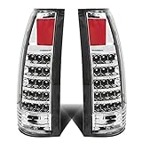 Chevy GMC C/K Series LED Tail Brake Reverse Light Kit (Chrome Clear)