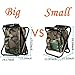 FCFKUK Bright starl Upgraded Large Size 3 in1 Multifunction Fishing Backpack Chair, Portable Hiking Camouflage Camping Stool, Folding Cooler Insulated Picnic Bag Backpack Stool