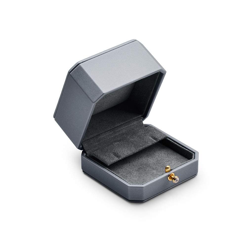 Oirlv PU Leather Earring Box Earrings Storage Case Earring Gift Box for Valentine's Day Wedding ChristmasBirthday Anniversary