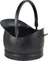Sterling Ventures Steel Sallet Coal Bucket Scuttle Hod Antique Style Large view 1