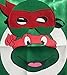 STARKMA Cartoon TMNT Costume 4 Thermal Pransfer Satin Cape with Felt Mask