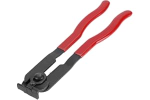 CV Boot Crimp Tool, Keenso Ear Type Boot Clamp Pliers CV Joint Clamp Banding Tool Car Banding Kit (Dust Casing Bundle Pliers)