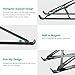 Upgraded Laptop Stand, Licheers Adjustable Aluminum Laptop Holder with Magnet, Portable Foldable Laptop Riser for Desk Compatible with MacBook Air Pro, Dell, HP or More 10-15.6in Laptops (Gray)thumb 4
