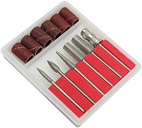 Replacement Sanding Bands Nail Drill Bits Manicure Tool Set
