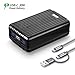 Zendure A8PD 26800mAh USB-C PD External Battery Pack, 5-Port Output 30W Power Delivery Portable Charger, LED Digital Display Power Bank for iPhone X, Switch,Samsung Galaxy S9 and More- Black