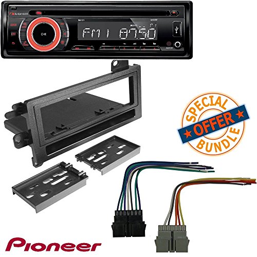 NAKAMICHI NA101 Car Stereo Radio CD/USB/AUX 50Watts x 4 Detachable Face security Car Radio Stereo CD Player Dash Install Mounting Trim Bezel Chrysler Harness