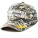 The Hat Depot Exclusive 45th President Trump Make America Great Again 3D Cap (Digital Camo-Flag)
