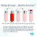 Pura Kiki 11oz/325ml Stainless Steel Sippy Cup Bottle w/Sleeve, Plastic-Free, MadeSafe Certified, Medical-Grade XL Silicone Sipper Spout Fast Flow Rate for Kids,Toddlers, Babies & Infant - Pink Swirl