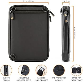 travel document shoulder bag