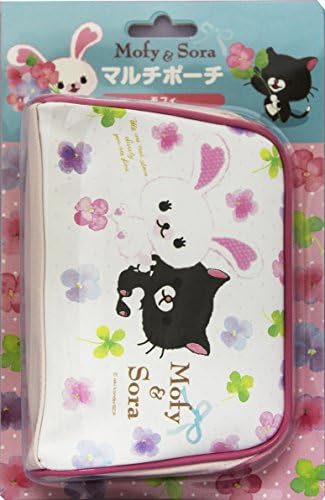 Official Kawaii Multi-device storage Soft Pouch -Mofy &amp; Sora-